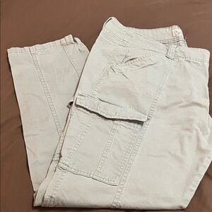 SO Women's Cargo Pants - Light Gray